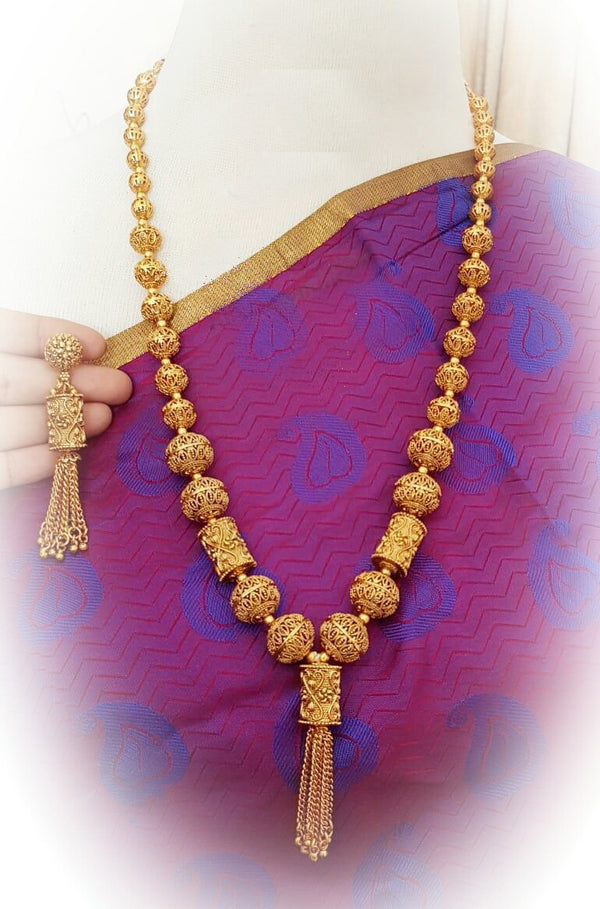 Antique Gorgeous Ram Necklace Set