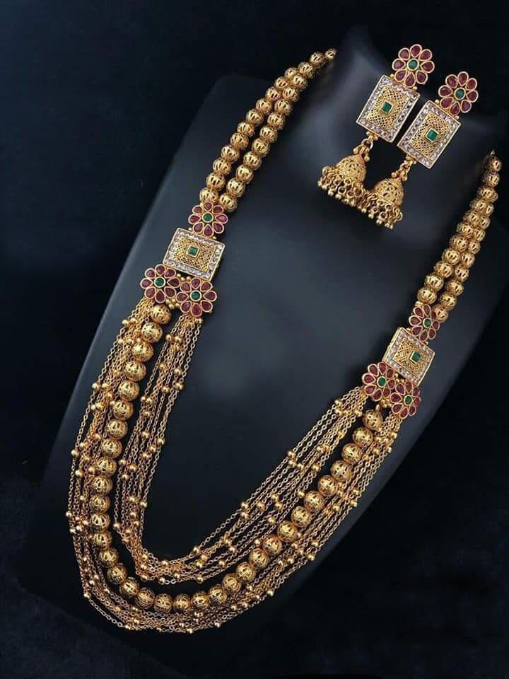 Incrediable Richness Gold Plated  Necklace Set