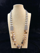Astonishing Brown Gemstone Necklace