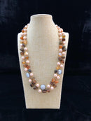 Gillitered Designer Gemstone Necklace