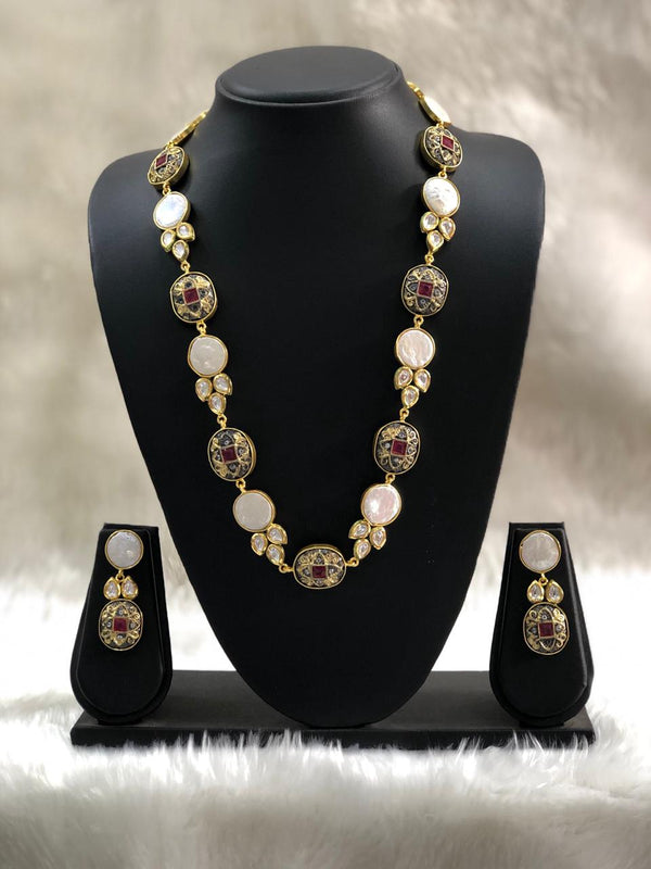 Richness Baroque Kundan Necklace Set