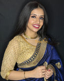 Shinning Gold Plated Pearl Ram Necklace Set